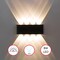 Quickway Imports Black Decorative Waterproof Aluminum Wall Lamp for Indoors and Outdoors, 8 Watt Cool White 4000K QI004493.BK - alternate 1